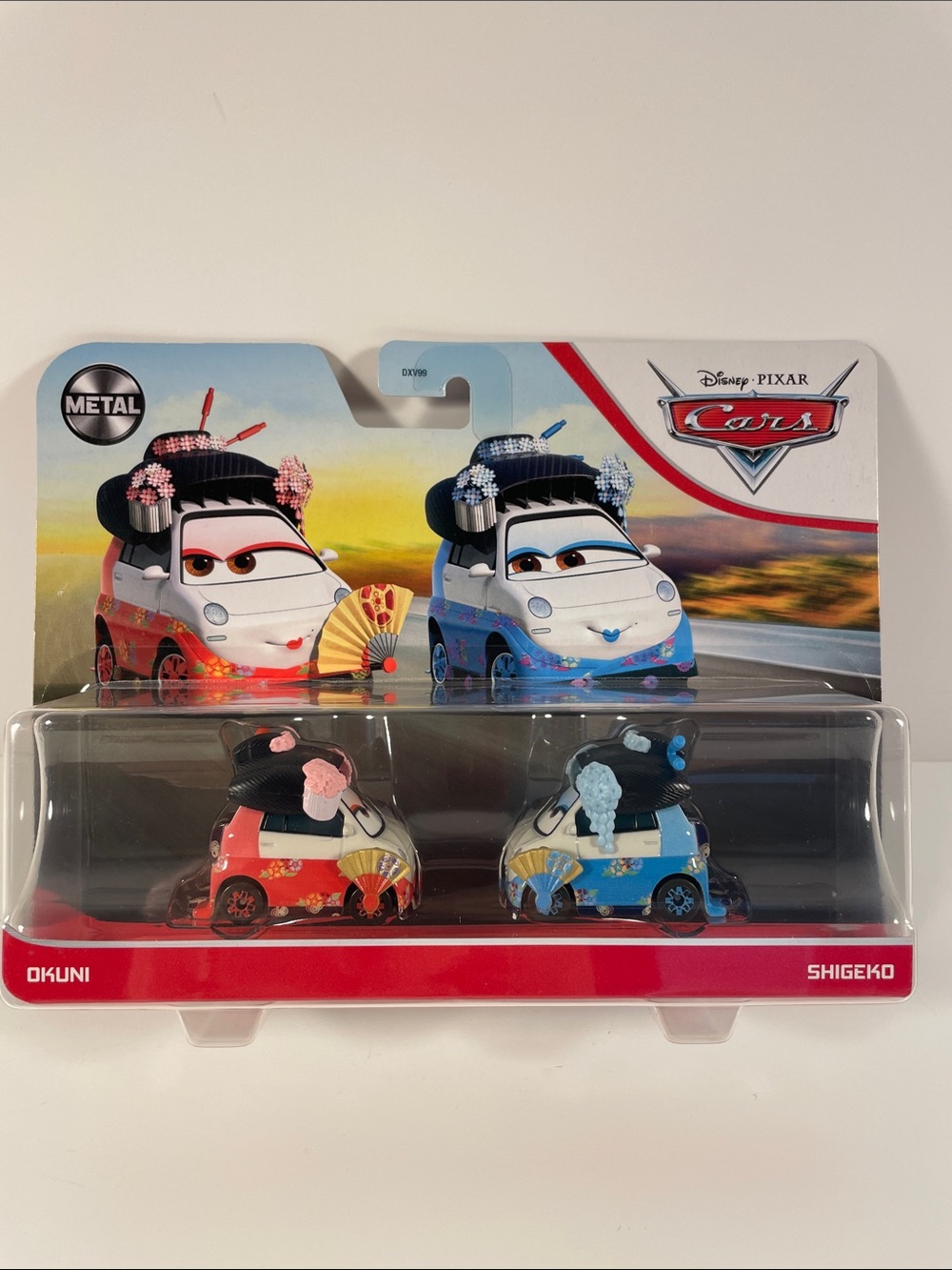 Okuni & Shigeko Die-Cast Twin Pack - slight mark in cardboard as shown
